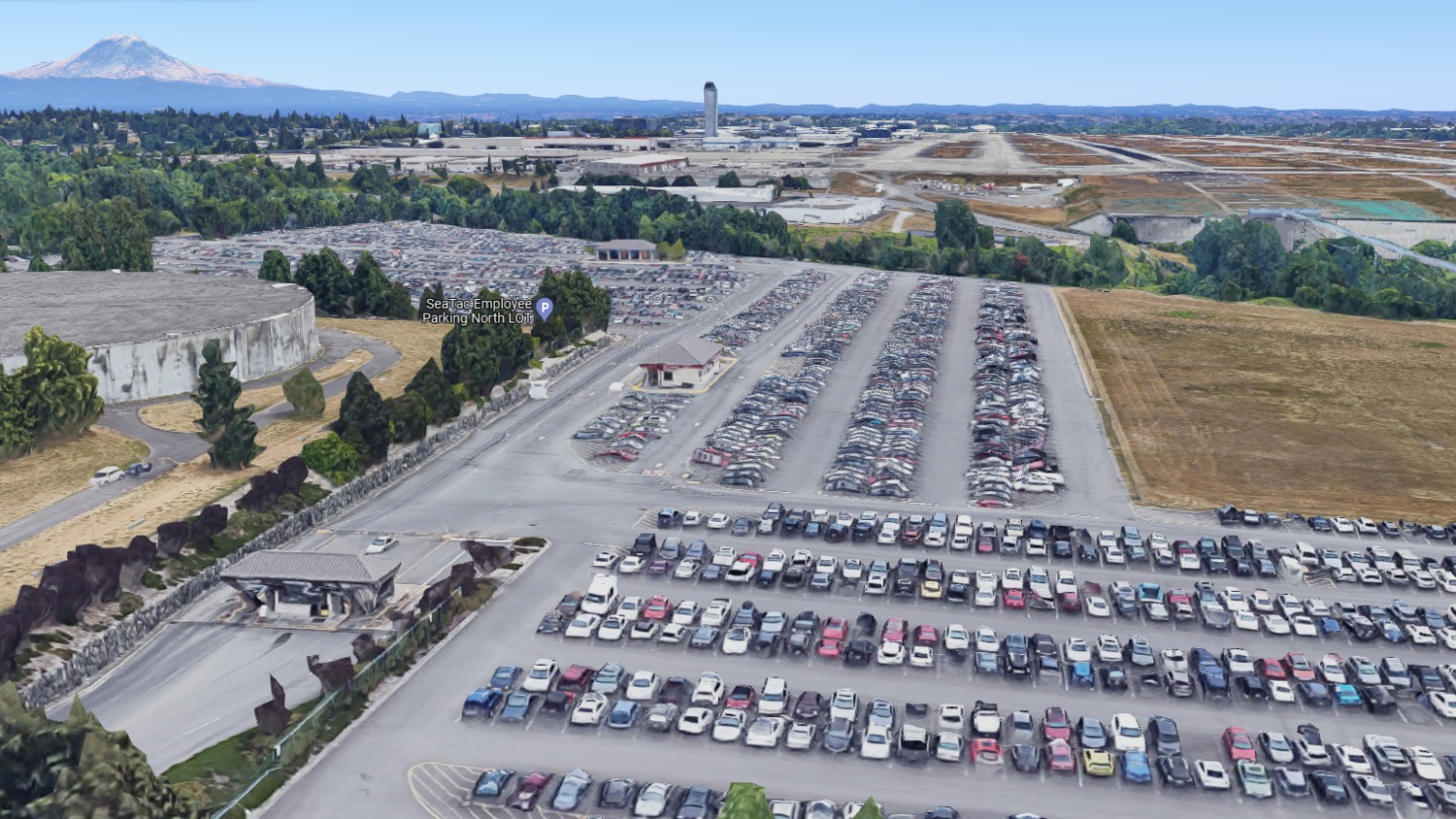 SeaTac North Employee Parking Lot Port of Seattle